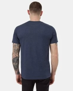 Tentree Palm Ten T-Shirt -Tentree Sales Store Blue Recycled Polyester Graphic Tee TCM5060 2680 2 4aae6f6a 4197 41e3 b2d7 feabef22ee50