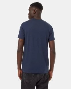 Tentree Artist Portal T-Shirt -Tentree Sales Store Blue Recycled Polyester Graphic Tee TCM5071 3146 2