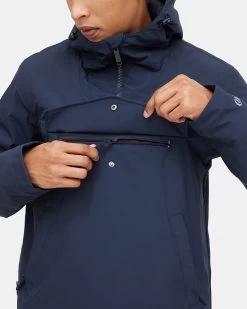 Tentree Nimbus Anorak 12 Tentree Nimbus Anorak -Tentree Sales Store BlueMen sPulloverAnorakRainJacketTCM3540 20186 1