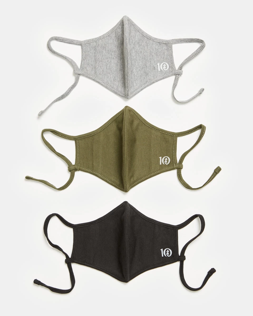 Tentree The Tomorrow Mask (3-pack) 1 Tentree The Tomorrow Mask (3-pack)