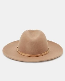 Tentree Festival Hat -Tentree Sales Store Brown Recycled Wool Fedora TAU1403 1419 1