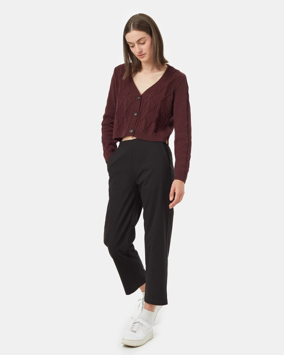 Tentree Highline Cabled Cardigan 2 Tentree Highline Cabled Cardigan - Image 2