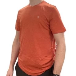 Tentree Men's Embroidered Ten Classic T-Shirt (Terracotta Heather/White) -Tentree Sales Store EA334786 6C90 4C90 B309 70EEDF4F6263