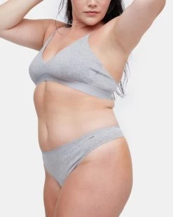 Tentree The Everyday Bra -Tentree Sales Store Gray Women s Adjustable Bralette TCW4331 2196 4