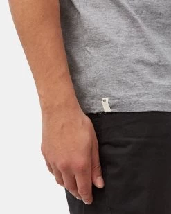 Tentree Mountain Peak Classic T-Shirt -Tentree Sales Store GrayMen sOrganicCottonGraphicTee TCM2694 0859 3