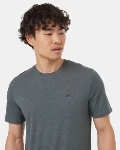 Tentree Embroidered Ten Classic T-Shirt -Tentree Sales Store Green Embroidered Graphic Tee TCM3009 3099 3