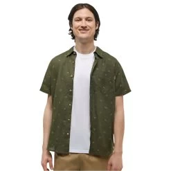 Tentree M Mancos Shirt (Deep Olive/Everyday Adventure/Khaki)