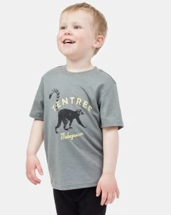 Tentree Kids Madagascar Lemur T-Shirt -Tentree Sales Store Green Kids Recycled Polyester Graphic Tee KCU4171 1635 Edit 5
