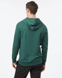 Tentree Cabin Crest Hoodie -Tentree Sales Store Green Mens Graphic Pullover Hoodie TCM4622 2276 2