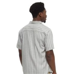 Tentree M Dundas Shirt (Agave Green/Undyed) -Tentree Sales Store Green Mens Hemp Button Up Short Sleeve Shirt TCM4793 5322 1