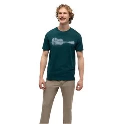 Tentree M Summer Guitar T-Shirt (Jasper/Blue Haze)