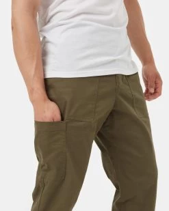 Tentree Twill Workwear Pant -Tentree Sales Store Green Mens Organic Cotton Twill Pants TCM5441 0012 4