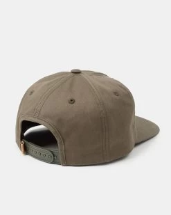 Tentree Sunrise Patch Snapback -Tentree Sales Store Green Organic Cotton Graphic Flat BrimHat TAU4258 0012 3