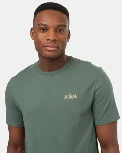 Tentree Come On In T-Shirt -Tentree Sales Store Green Organic Cotton Graphic Tee TCM5064 2518 3