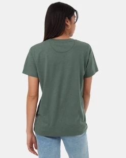 Tentree Artist Series Portal T-Shirt -Tentree Sales Store Green Recycled Polyester Graphic T Shirt TCW4984 2483 2