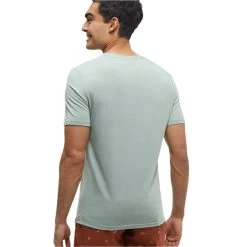Tentree M Sasquatch T-Shirt (Oasis Heather/Hammock) -Tentree Sales Store Green Regular Fit Embroidered Graphic T Shirt TCM5755 5356 1