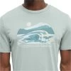 Tentree M Breaker T-Shirt (Oasis/Arctic)