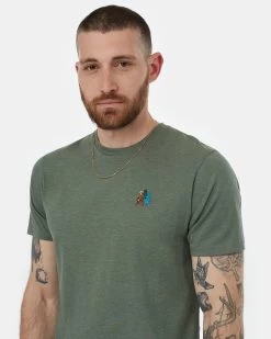 Tentree Sasquatch T-Shirt -Tentree Sales Store Green Sasquatch Graphic Tee TCM5079 2532 2