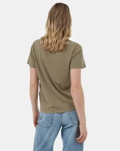 Tentree Regenerative Cotton Crew T-Shirt -Tentree Sales Store Green Sustainable Regenerative Basic Tee TCW5177 2401 2