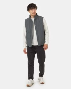 Tentree Nimbus Reversible Vest 12 Tentree Nimbus Reversible Vest -Tentree Sales Store Green Water Repellent Reversible Puffer Vest TCM5446 2880 1