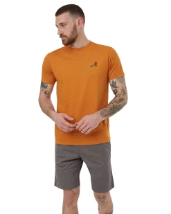 Tentree Sasquatch T-Shirt (Golden Oak Heather/Rubber)