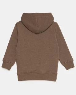 Tentree Kids Grow Kindness Hoodie -Tentree Sales Store Kids Brown Graphic Hoodie KCU5110 2553 4