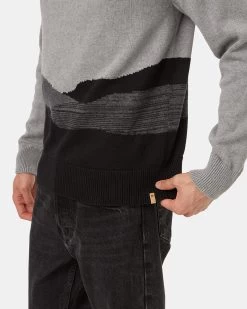 Tentree Highline Jacquard Landscape Crew -Tentree Sales Store Multi Organic Cotton Jacquard Sweater TCM5429 2099 4