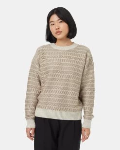Tentree Highline Intarsia Crew Sweater