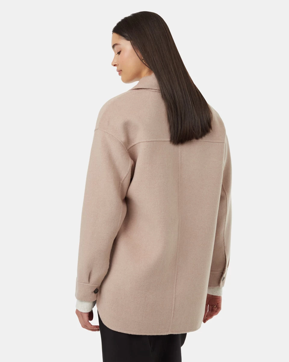 Tentree Wool Button Front Coat 3 Tentree Wool Button Front Coat - Image 3