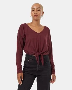 Tentree Tie Front Longsleeve