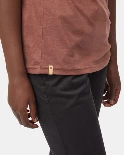 Tentree Mountain Sunset Ten Logo -Tentree Sales Store Red Women s Eco Friendly Graphic Tee TCW4566 1366 4