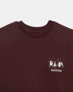 Tentree Kids Winter Trees Crew -Tentree Sales Store RedKidsGraphicCrewNeckSweatshirtKCU4787 2013 0218 1