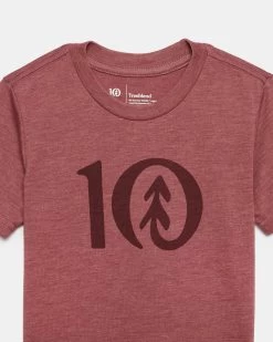 Tentree Kids Logo T-Shirt -Tentree Sales Store RedKidsGraphicShortSleeveTee KCU4780 2191 4