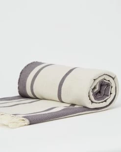 Tentree Organic Cotton Breeze Stripe Beach Blanket