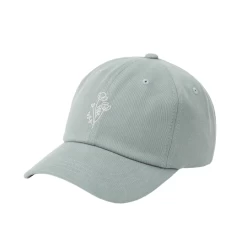 Tentree Flower Embroidery Peak Hat (Eucalyptus/Sugar Pine)