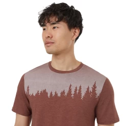 Tentree Men's Juniper T-Shirt (Mesa Red Heather/White) -Tentree Sales Store TCM1761 3259 A 3 Photoroom.png Photoroom