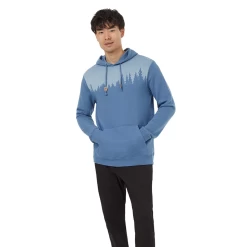 Tentree Men's Juniper Hoodie (Canyon Blue Heather/White) -Tentree Sales Store TCM1763 3215 A 1 Photoroom.png Photoroom