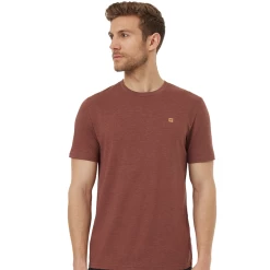 Tentree Men's TreeBlend Classic T-Shirt (Mesa Red Heather)