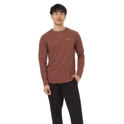 Tentree Men's TreeBlend Classic Henley Longsleeve (Mesa Red Heather) -Tentree Sales Store TCM2308 2046 A 1 Photoroom.png Photoroom