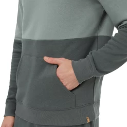 Tentree Men's TreeFleece Blocked Reynard Hoodie (Meteorite Black/Eucalyptus/Light Urban Green) -Tentree Sales Store TCM2787 3395 A 4 Photoroom.png Photoroom