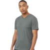 Tentree Men's TreeBlend V-Neck T-Shirt (Light Urban Green)