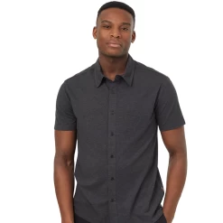 Tentree Men's TreeBlend Shortsleeve T-Shirt (Meteorite Black Heather)