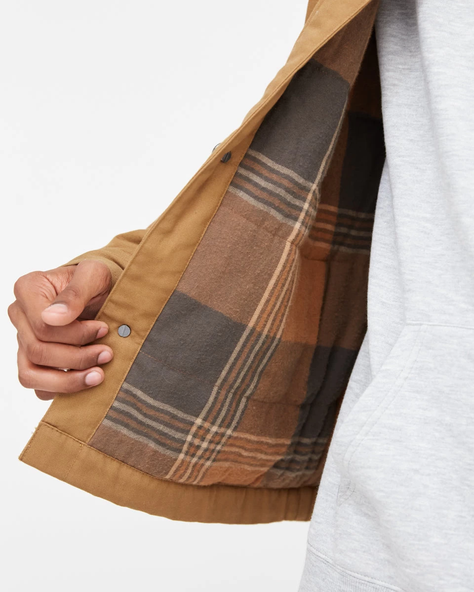 Tentree Treeline Canvas Unisex Jacket 2 Tentree Treeline Canvas Unisex Jacket - Image 2