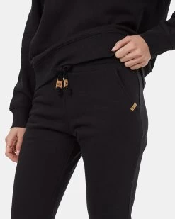 Tentree TreeFleece Bamone Sweatpant -Tentree Sales Store TCW3173 Black Women sEco FriendlySweatpants 3