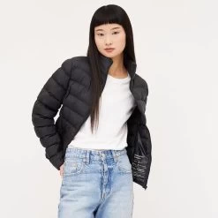 Tentree Cloud Shell Packable Puffer (Jet Black)