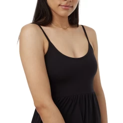 Tentree Women's Modal Sunset Dress (Meteorite Black) -Tentree Sales Store TCW4301 0164 A 4 Photoroom.png Photoroom