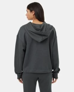 Tentree TreeFleece Hooded Anorak -Tentree Sales Store TCW5340 Green Organic Cotton Oversized Anorak Hoodie 2