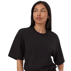 Tentree Women's SoftTerry Light Contrast Dress (Meteorite Black) -Tentree Sales Store TCW5695 0379 A 5 Photoroom.png Photoroom