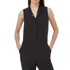 Tentree Women's InMotion Sleeveless Jumpsuit (Meteorite Black) -Tentree Sales Store TCW5700 0164 A 3 removebg preview