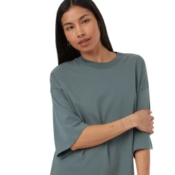 Tentree Women's Regenerative Cotton Oversized Shirt (Light Urban Green) -Tentree Sales Store TCW5750 3180 A 3 Photoroom.png Photoroom